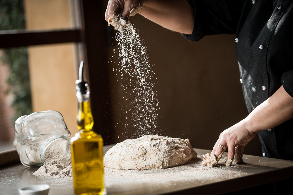 Making bread in Tuscany. © Salvadonica Borgo del Chianti