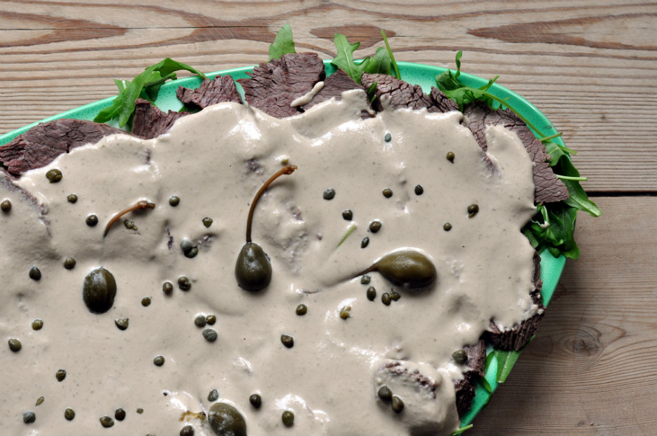 Vitello tonnato, a classic Piedmontese dish. Photo by cyclonebill